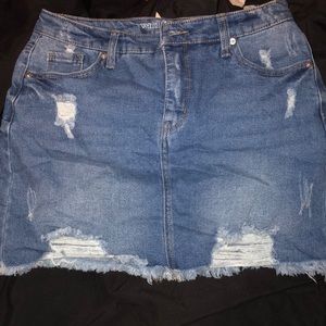 Jean skirt